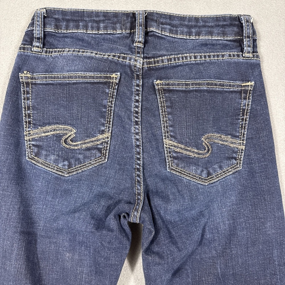 Silver Jeans Mazy Skinny Jeans Women's 25/29 DARK Wash STRETCH